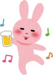 就寝前に酒を飲みすぎて眠れなくなる様子