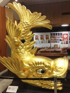名古屋城の金のシャチホコ