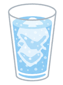 重曹とクエン酸を混ぜることによって炭酸水となり爽快感が得られる様子